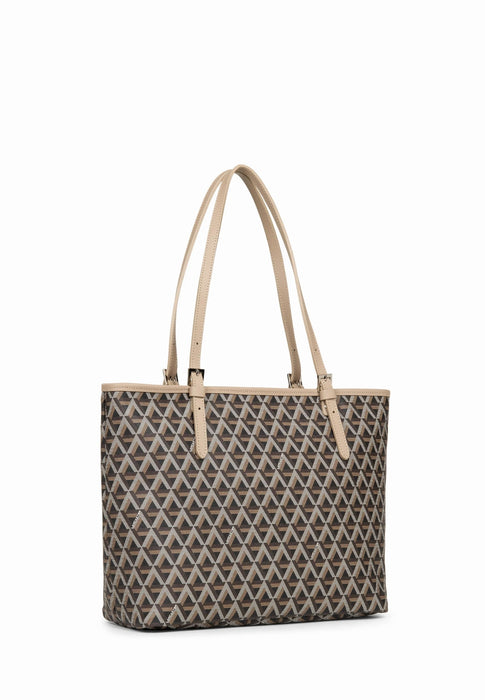Sac cabas Lancaster Ikon 418-03 MARRON NUDE