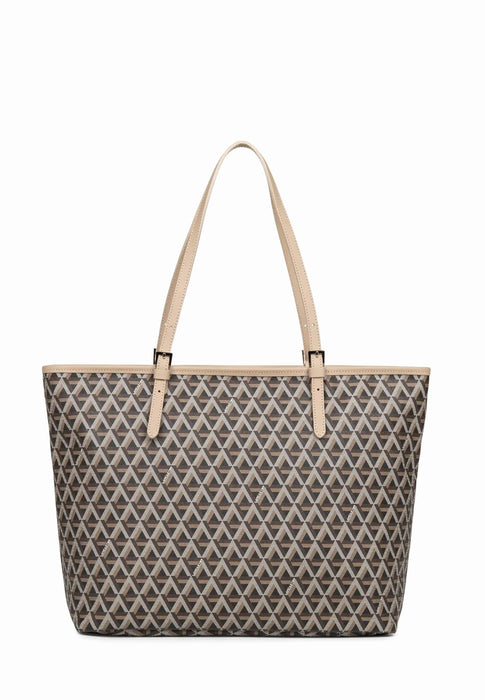 Sac cabas Lancaster Ikon 418-04 MARRON NUDE