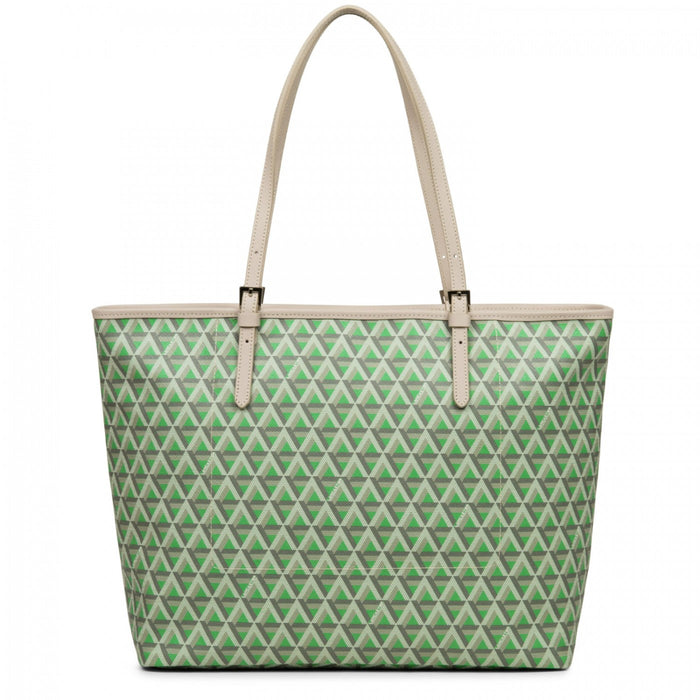 Sac cabas Lancaster Ikon 418-04 VERT PRAIRIE TAUPE