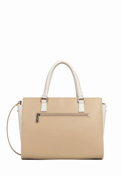 Lancaster Sac cabas Smooth 437-04 Beige_ecru BEIGE_ECRU