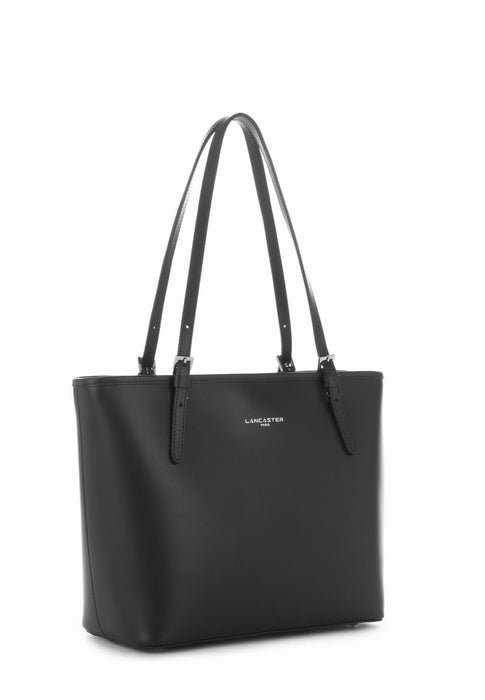 Sac cabas Lancaster Smooth 437-07 NOIR