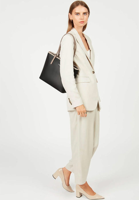 Sac cabas Lancaster Smooth 437-07 NOIR NCNF