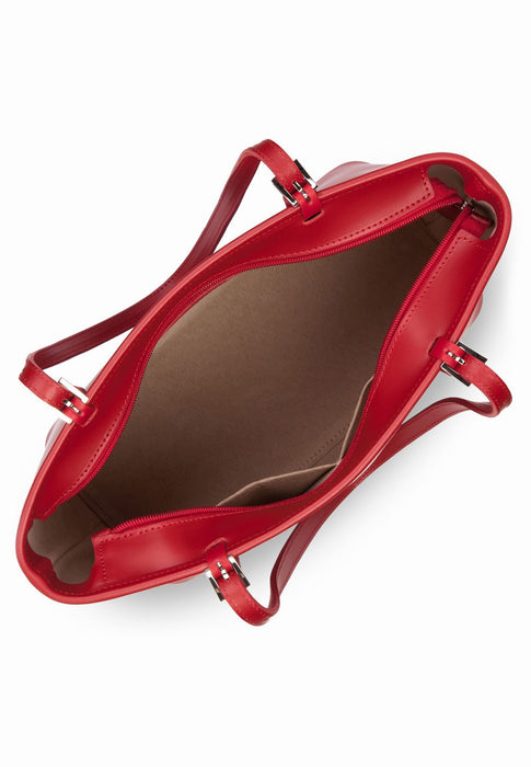 Sac cabas Lancaster Smooth 437-07 ROUGE
