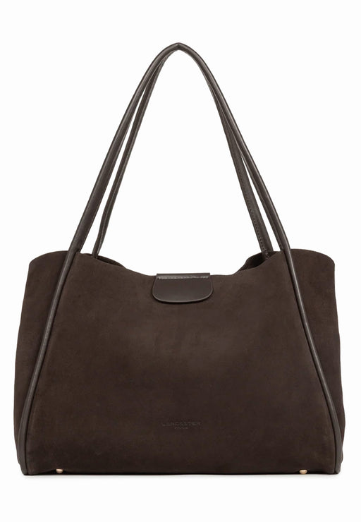 Sac cabas Lancaster Suede ida 470-102 MARRON