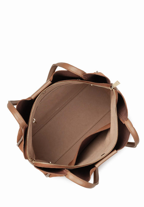Sac cabas Lancaster Suede ida 470-102 MOKA