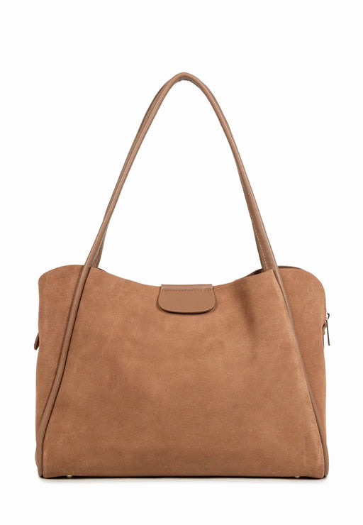 Sac cabas Lancaster Suede ida 470-102 MOKA
