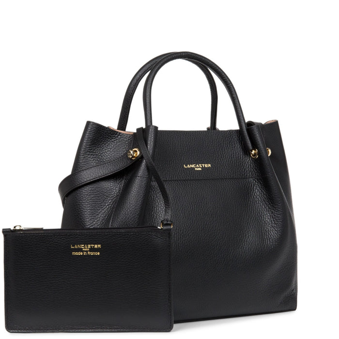 Lancaster Sac cabas Foulonné double 470-20 Noir inn NOIR INN