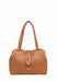 Lancaster Sac cabas Top double CAMEL IN OR