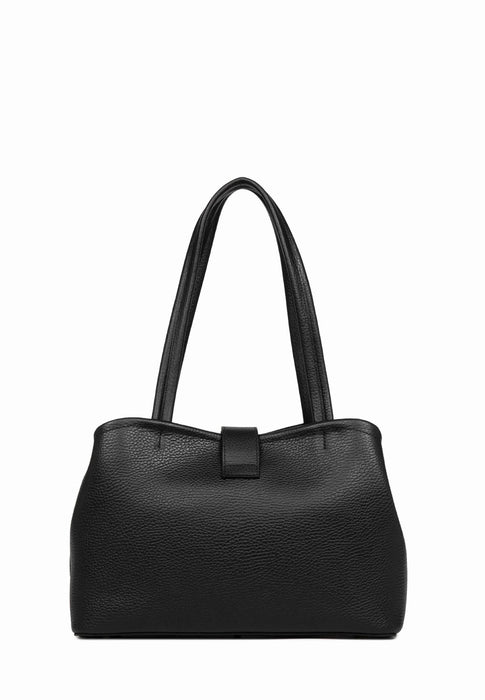 Lancaster Sac cabas Top double NOIR IN NU