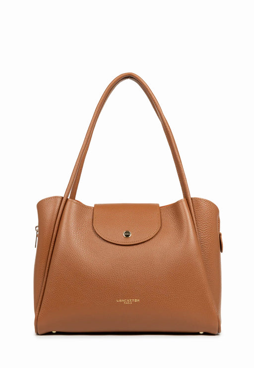 Sac cabas Lancaster Ida double 470-85 CAMEL IN OR