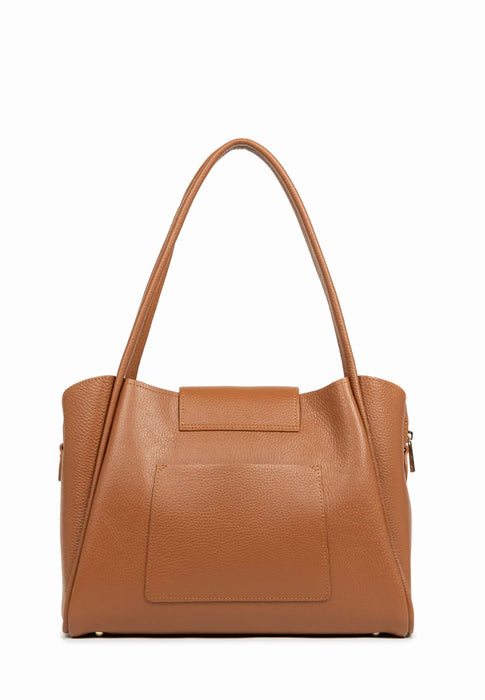 Sac cabas Lancaster Ida double 470-85 CAMEL IN OR