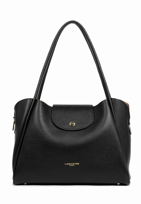 Sac cabas Lancaster Ida double 470-85 NOIR IN NU