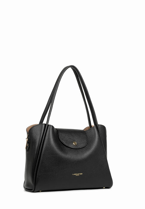 Sac cabas Lancaster Ida double 470-85 NOIR IN NU