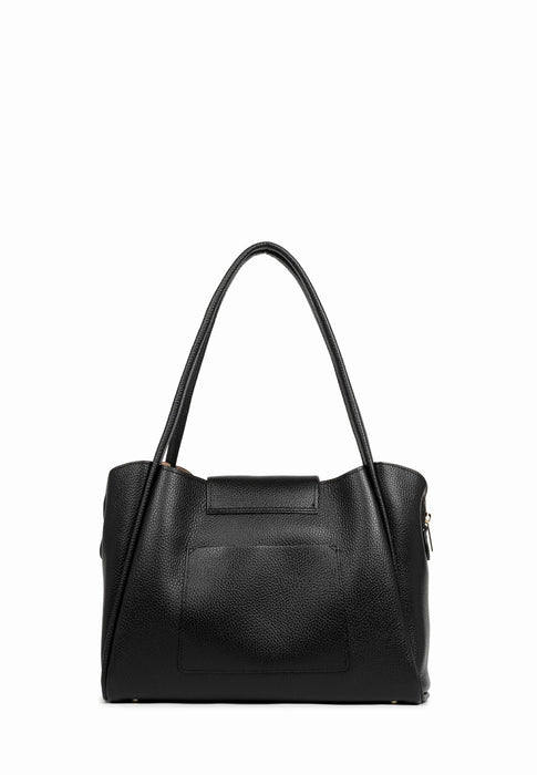 Sac cabas Lancaster Ida double 470-85 NOIR IN NU