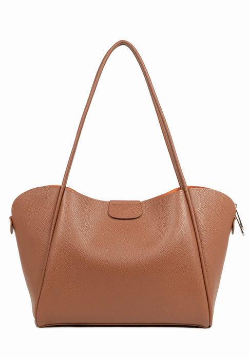 Sac cabas Lancaster Ida double 470-86 CAMEL IN OR