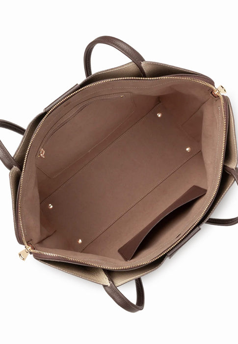 Sac cabas Lancaster Ida double 470-86 MARRON OP