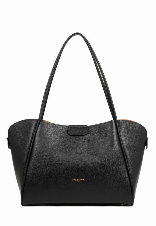 Sac cabas Lancaster Ida double 470-86 NOIR IN NU