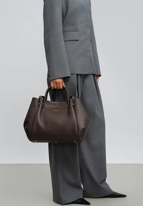 Sac cabas Lancaster Foulonne double louisa 470-90 MARRON OP