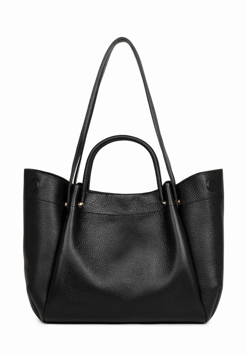 Sac cabas Lancaster Foulonne double louisa 470-90 NOIR IN NU