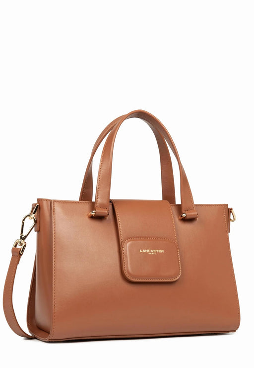 Lancaster Sac cabas Paris pad CAMEL