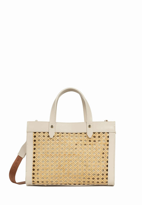 Lancaster Sac cabas Cannage rotin 480-114 Beige BEIGE