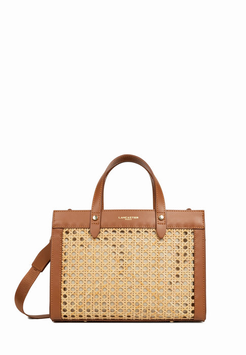 Lancaster Sac cabas Cannage rotin 480-114 Camel CAMEL