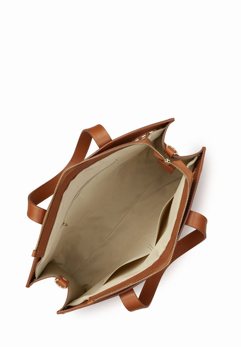 Sac cabas Lancaster Cannage rotin 480-115 CAMEL