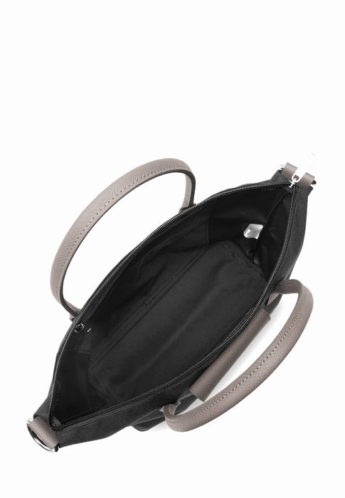 Sac cabas Lancaster Smart kba 516-36 NOIR TAUPE