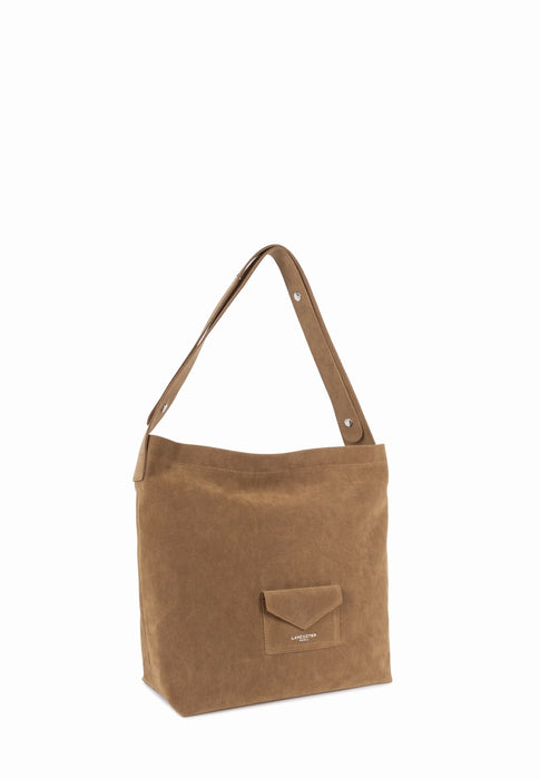 Sac Lancaster Suedine kba Camel CAMEL