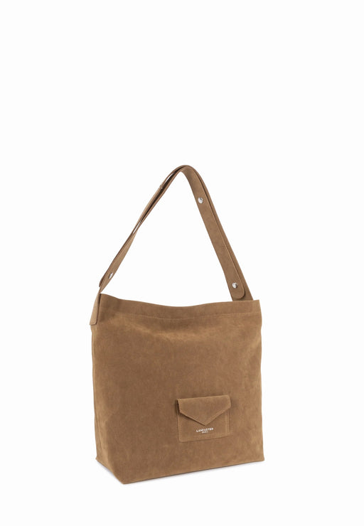 Sac Lancaster Suedine kba Camel CAMEL