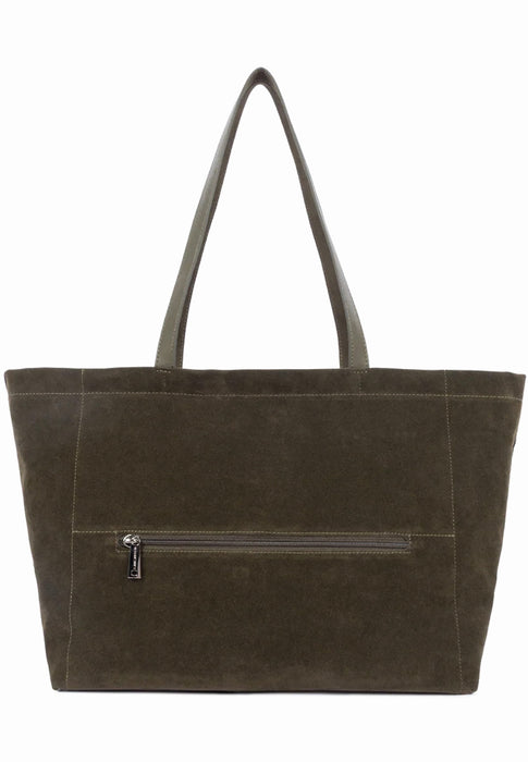 Sac cabas Lancaster Suedine kba 518-063 KAKIFONCE