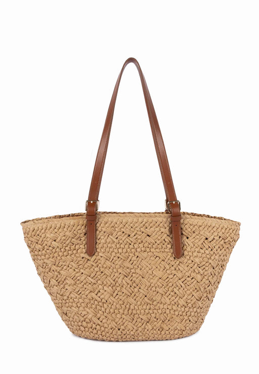 Sac cabas Lancaster Le panier 518-080 COGNAC