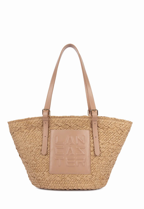 Sac cabas Lancaster Le panier 518-080 NATUREL