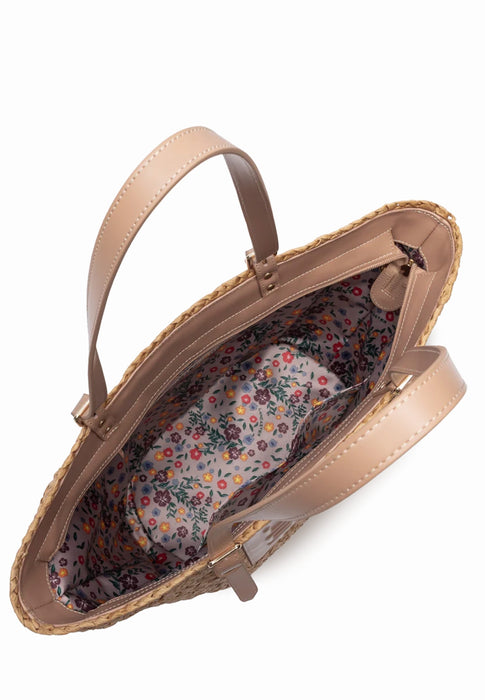 Sac cabas Lancaster Le panier 518-080 NATUREL
