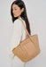 Sac cabas Lancaster Le panier 518-080 NATUREL