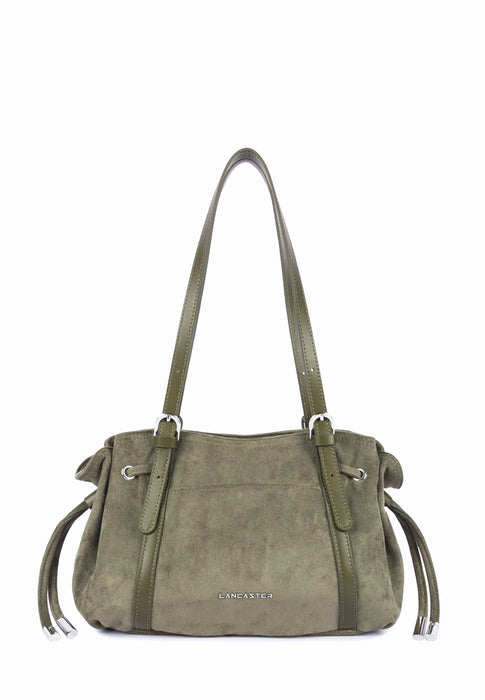 Sac cabas Lancaster Velvet emma 518-096 KAKIFONCE