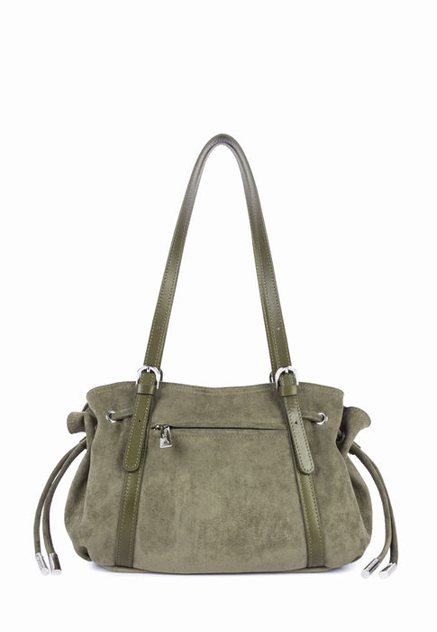 Sac cabas Lancaster Velvet emma 518-096 KAKIFONCE