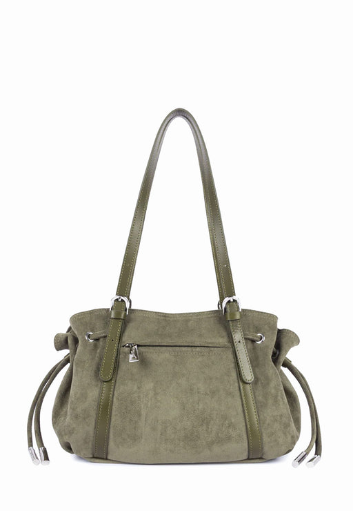 Sac cabas Lancaster Velvet emma 518-096 KAKIFONCE