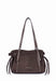 Sac cabas Lancaster Velvet emma 518-096 MARRON