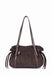 Sac cabas Lancaster Velvet emma 518-096 MARRON