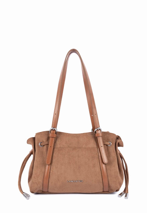Sac cabas Lancaster Velvet emma 518-096 MOKA