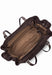 Sac cabas Lancaster Velvet emma 518-097 MARRON