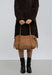 Sac cabas Lancaster Velvet emma 518-097 MOKA
