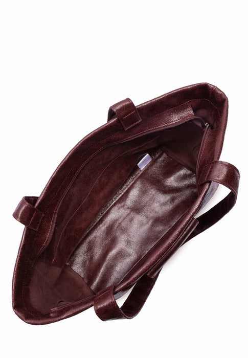 Sac cabas Lancaster Retro kba 518-102 BORDEAUX