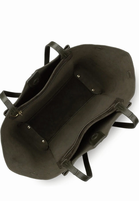 Sac cabas Lancaster Suede 530-58 KAKI