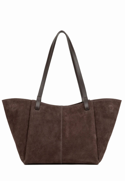 Sac cabas Lancaster Suede 530-58 MARRON