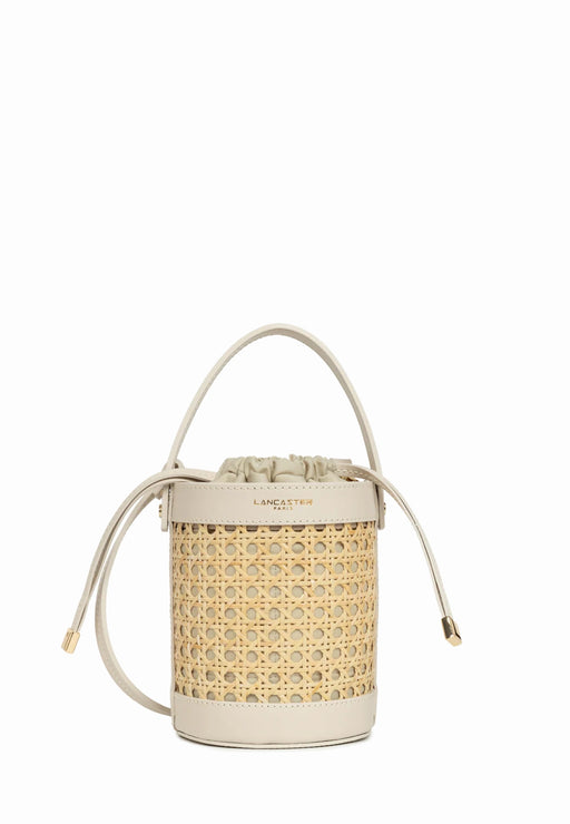 Sac sceau Lancaster Cannage rotin 480-110 BEIGE