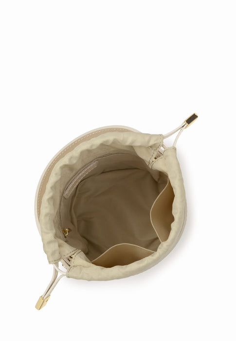 Sac sceau Lancaster Cannage rotin 480-110 BEIGE