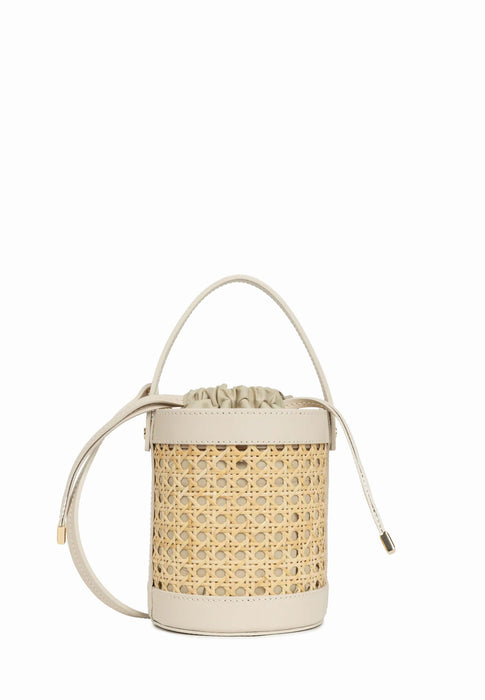 Sac Lancaster Cannage rotin Beige BEIGE