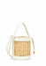 Sac sceau Lancaster Cannage rotin 480-110 ECRU